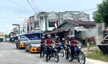 Demi Terjaganya Kantibmas Yang Kondusif Menjelang Pilkada 2024, Sat Samapta Laksanakan Patroli Rutin