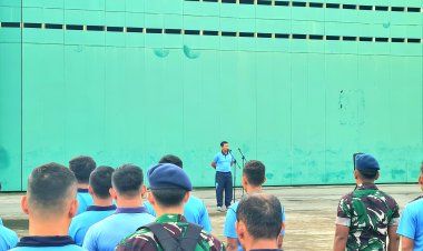 Danlanud RSA Natuna Apresiasi Personel Berprestasi di Bidang Pendidikan, Olahraga, dan Teknologi