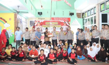 Aksi Sosial Kapolresta Barelang: Bantuan untuk 4 Panti Asuhan di Bengkong dan Sungai Beduk