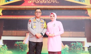 Kapolda Kepri Irjen Pol Yan Fitri Halimansyah Hadiri Puncak Peringatan HKGB Bhayangkari ke-72 Tahun 2024