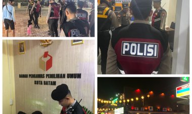 Subsatgas Preventif Polda Kepri Lakukan Patroli Jelang Pelantikan Presiden dan Wakil Presiden Terpilih untuk Jaga Situasi Kondusif