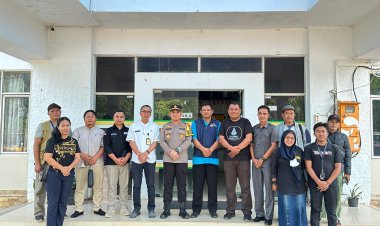 Kapolsek Sungai Beduk Pantau Ketat Keamanan Gudang Logistik Pilkada