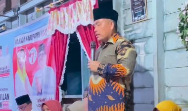 Paslon Nomor Urut 1, Cen Sui Lan-Jarmin Sambangi Warga Pelantar Bugis di Kelurahan Sedanau