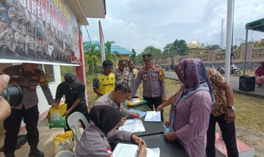 Polsek Bintan Timur adakan program beras murah