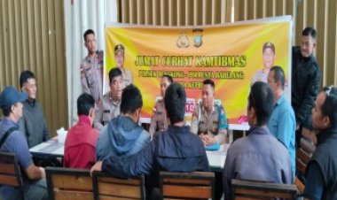 Polresta Barelang Gelar Jumat Curhat di Bengkong, Warga Apresiasi Kehadiran Kepolisian