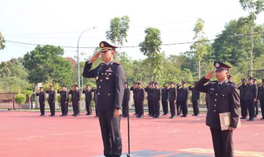 Polres Bintan Gelar Upacara Peringatan Hari Sumpah Pemuda ke-96 Tahun 2024
