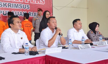 Penangkapan Tiga Tersangka Kasus Penambangan Pasir Ilegal oleh Ditreskrimsus Polda Kepri