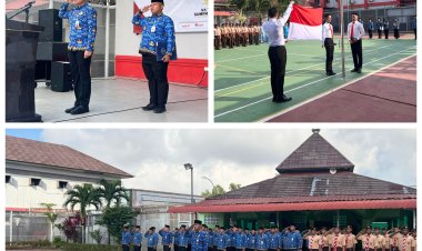 Rutan Batam Gelar Upacara Peringatan Hari Sumpah Pemuda ke-96 dengan Semangat Maju Bersama Indonesia Raya