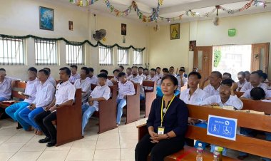 Kegiatan Pembinaan Rohani di Rutan Batam: Membangun Kepribadian Lebih Baik Melalui Ibadah Rutin