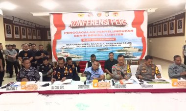 Tim Gabungan Gagalkan Penyelundupan Benih Lobster di Perairan Pulau Tandur