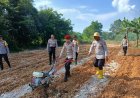 Dukung Asta Cita Presiden, Program Pekarangan Pangan Bergizi Polsek Bintan Utara Siap Tanam