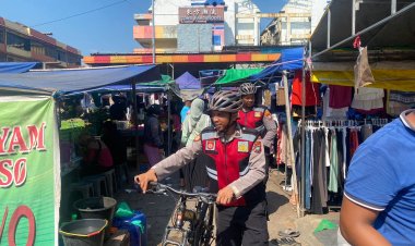 Patroli Sepeda dan Jalan Kaki Sat Samapta Polresta Barelang: Jamin Keamanan di Area Keramaian