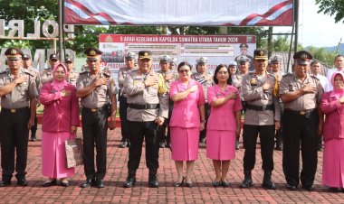 Polres Simalungun Adakan Upacara Penghargaan dan Purnabakti, Menghormati Dedikasi Personel Berprestasi