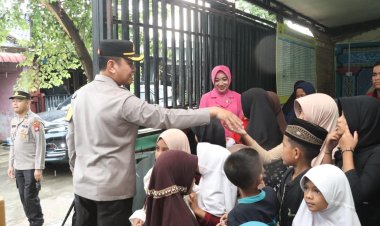 Polresta Barelang Wujudkan Kepedulian, Berikan Bantuan ke Panti Asuhan di Nongsa