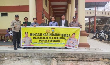 Menjalin Kedekatan dengan Masyarakat, Polsek Bengkong Adakan Kegiatan Minggu Kasih di Gereja GMI Bengkong Indah