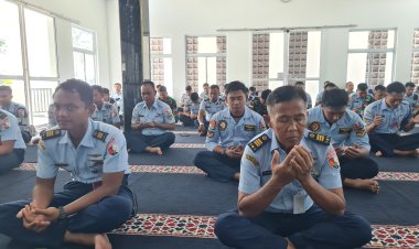 Apel Pagi di Lanud Raden Sadajd Natuna: Semangat Ibadah Bersama Tingkatkan Kebersamaan