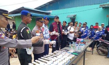 Operasi Gabungan di Kampung Aceh, Muka Kuning: 88 Pengguna Narkotika Terjaring, Bagian dari Program 100 Hari ASTA CIPTA Presiden RI