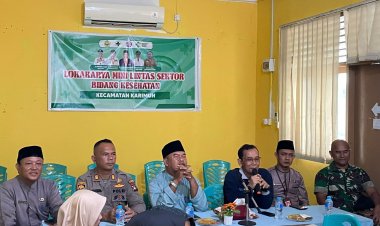 Kapolsek Hadiri Pertemuan Lintas Sektoral TW 3 Bidang Kesehatan