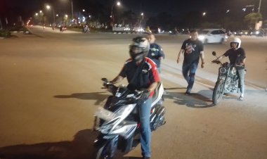 Patroli Cipta Kondisi di Wilayah Sekupang: Kapolsek Sekupang Sampaikan Pentingnya Keamanan Lingkungan