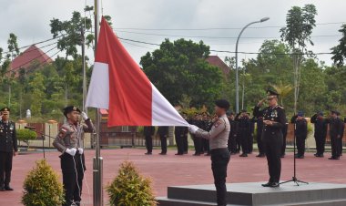 Polres Bintan laksanakan Upacara Peringatan Hari Pahlawan 2024
