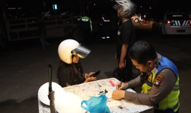 Polresta Barelang Gelar Operasi Cipta Kondisi, 66 Motor Berknalpot Tidak Sesuai Spesifikasi Diamankan