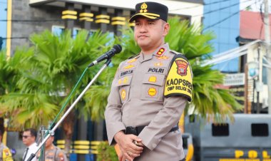 Pembukaan Latihan Kerja Siswa Diktuk Bintara Polri Gel II (Dua) T.A. 2024 SPN Polda Kepulauan Riau Di Polres Karimun