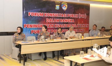 Polresta Barelang Tingkatkan Pelayanan Lewat Forum Konsultasi Publik