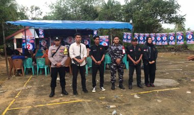 IPTU Henry Gunawan Pimpin Pengamanan Kampanye Paslon Cabup dan Cawabup Nomor Urut 2