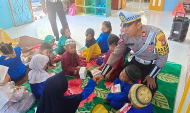 IPTU Abdurrahman Kunjungi TK Negeri Pembina Singkep Barat