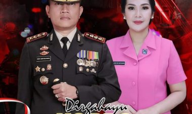 Ucapan HUT Brimob ke-79 dari Kapolresta Barelang Kombes Pol Heribertus Ompusunggu dan Jajaran