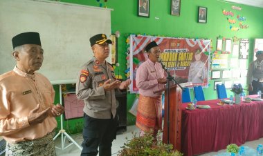 Menu Sehat dan Bergizi: Polres Karimun Berbagi Kepada 96 Siswa SDN 011 Tebing