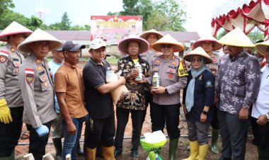 Polres Bintan Bentuk Gugus Tugas untuk Dukung Ketahanan Pangan Mandiri