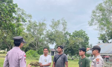 Bripda Halim dan Bripda Levy Ajak Warga Dukung Pilkada 2024 Damai dan Kondusif