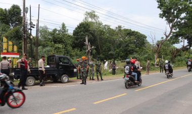 Menjelang Pilkada serentak, Polres Bintan laksanakan Patroli Skala besar