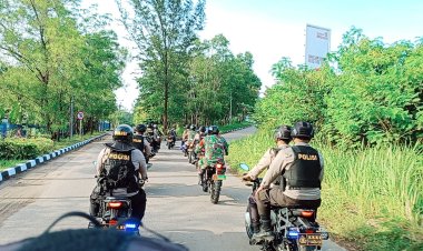 Patroli Gabungan di Batam Pastikan Masa Tenang Pilkada Berjalan Kondusif