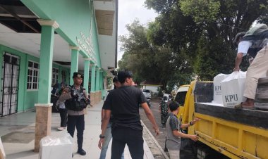 Pengamanan Distribusi Logistik Pilkada 2024 di Karimun Berjalan Lancar dan Kondusif