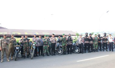 Sinergi TNI-Polri dan Instansi Terkait, Patroli Cipta Kondisi Amankan Masa Tenang Pilkada 2024 di Kota Batam