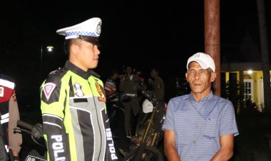 Polres Lingga Gelar Patroli Tahapan Masa Tenang Pilkada 2024