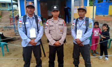 Polres Lingga Amankan 233 TPS Sukseskan Pilkada Serentak 2024 di Kabupaten Lingga