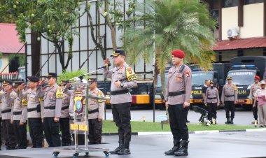 Apel Konsolidasi : Kapolresta Barelang Apresiasi Pengamanan Pilkada 2024 di Kota Batam yang Aman dan Kondusif