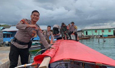 Polresta Barelang Pastikan Keamanan Pergeseran Kotak Suara dengan Transportasi Laut
