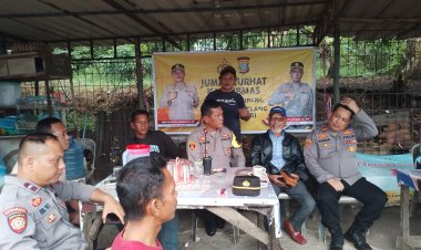 Kapolsek Sekupang Jalin Silaturahmi dan Tingkatkan Kamtibmas Lewat Jumat Curhat di Kampung Antasari