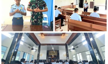 Lanud Raden Sadjad Gelar Doa Bersama Jelang Latihan Angkasa Yudha 2024