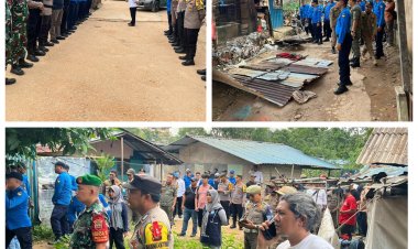 Polda Kepri dan Tim Gabungan Gerebek Sarang Narkoba di Kawasan Rumah Liar Batam