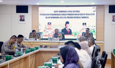Polda Kepri Bersinergi dalam Rapat Koordinasi untuk Sukseskan Program Makan Bergizi Gratis