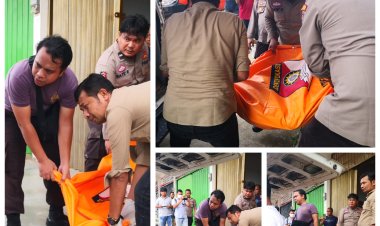 Unit INAFIS Polresta Barelang Lakukan Penyelidikan Penemuan Mayat Pria di Sekupang