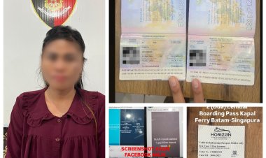 Unit Reskrim Polsek Nongsa Amankan Pengurus PMI Ilegal Bermodus Iklan Kerja di Negara Singapura dengan Gaji Besar melalui Media Sosial