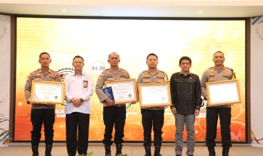 Polres Lingga Raih Peringkat 3 Penyelenggaraan Pelayanan Publik