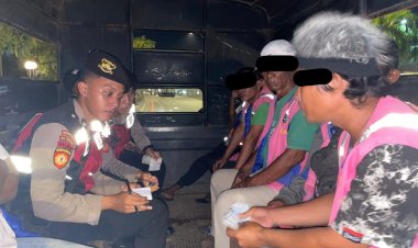Polda Kepri Menindak Juru Parkir Liar di Batam
