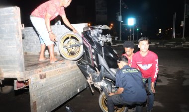 Polresta Barelang Gelar Operasi Cipta Kondisi amankan 72 Motor Berknalpot Tidak Sesuai Spesifikasi (Brong)